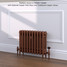 CI-SH450-10-MET-COPPER-LS01 - Shelbourne 3 Column Victorian Cast Iron Radiator H450mm x W2427mm CI-SH450-10-MET-COPPER-LS01 - Shelbourne 3 Column Victorian Cast Iron Radiator H450mm x W2427mm